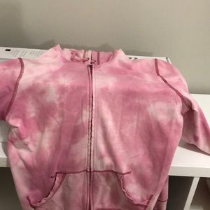 Pink tie dye Sweater